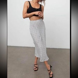 Rails Anya Spotted Midi Skirt